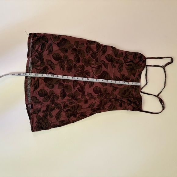 Free People Pink and Olive Mini Dress - Picture 11 of 13